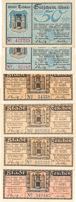 Vouchers (6 pcs) - back