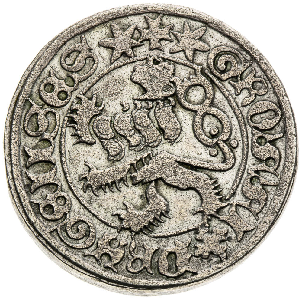 Prague Groschen (piedfort) (1502–1509) - back