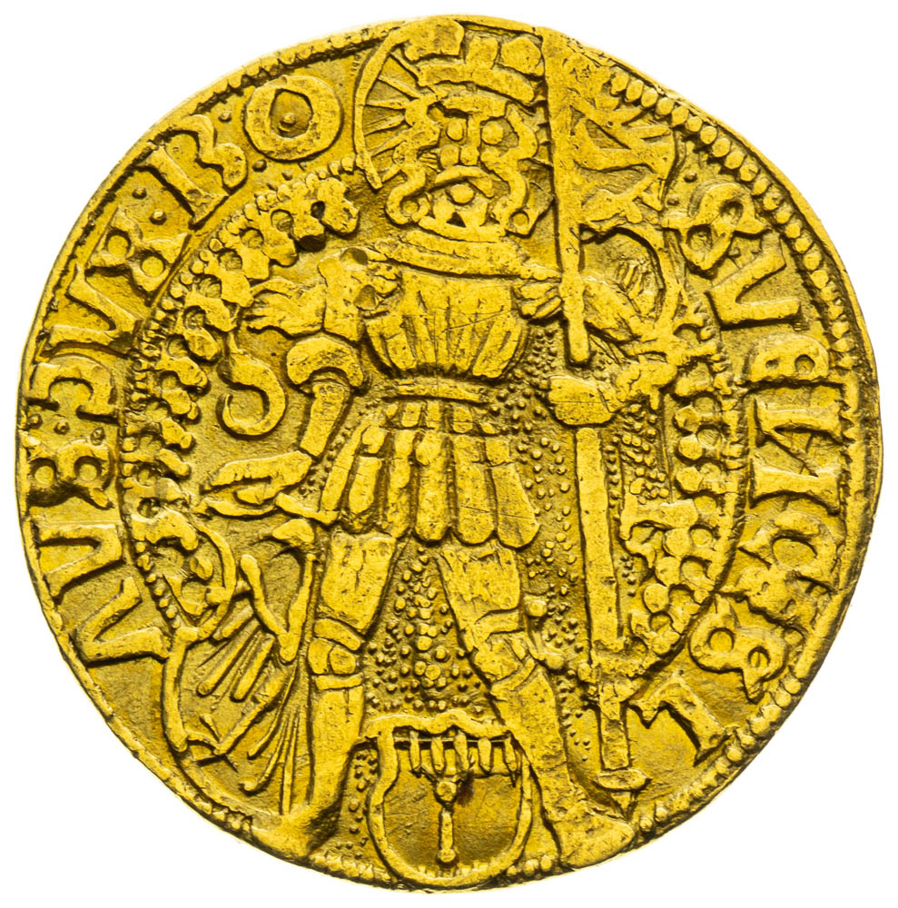 Ducat (1516–1521) - back