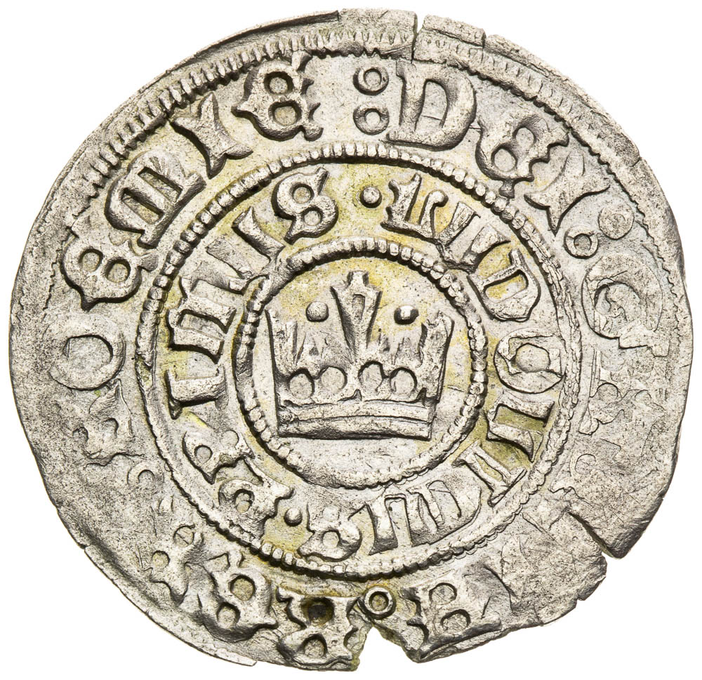 Prague Groschen (1520–1522) - front