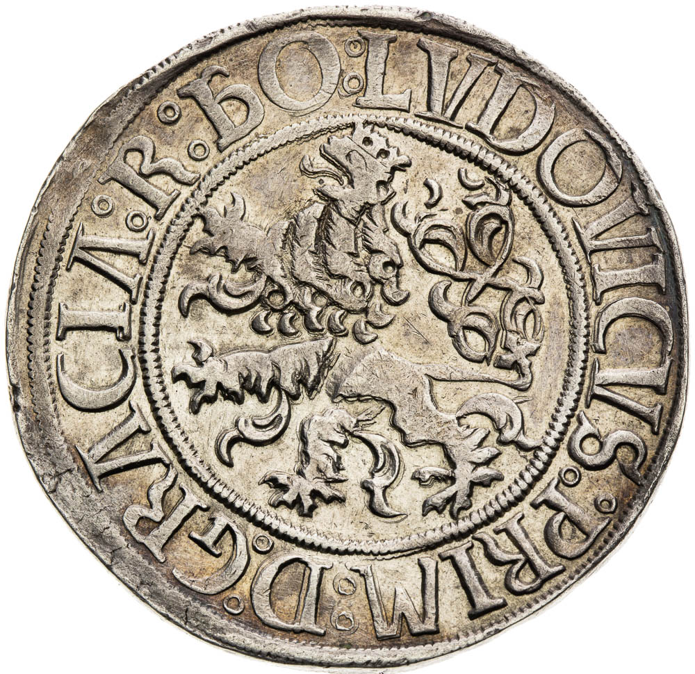 Thaler (around 1520–1523) - back