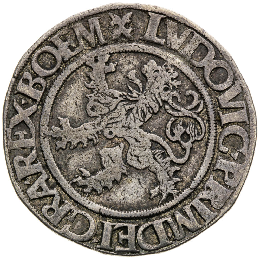 1/2 Thaler 1525 - back