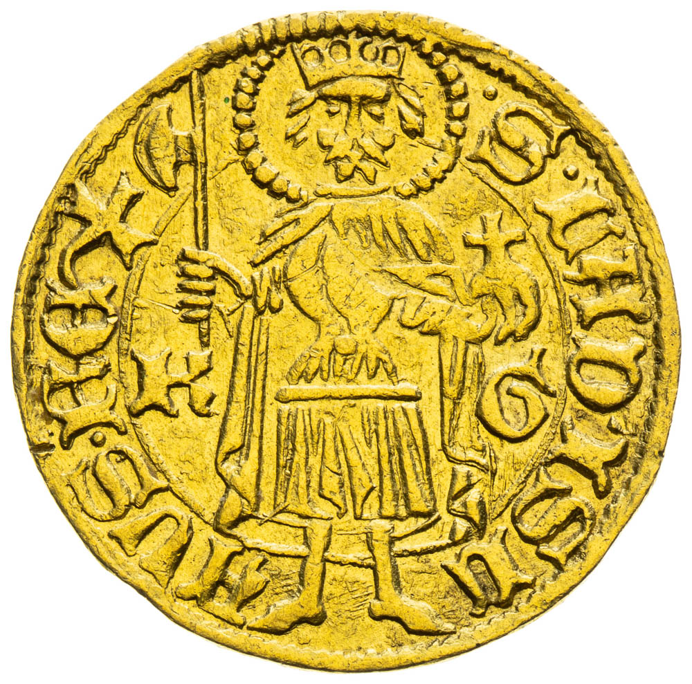 Dukát (1453) - reverz
