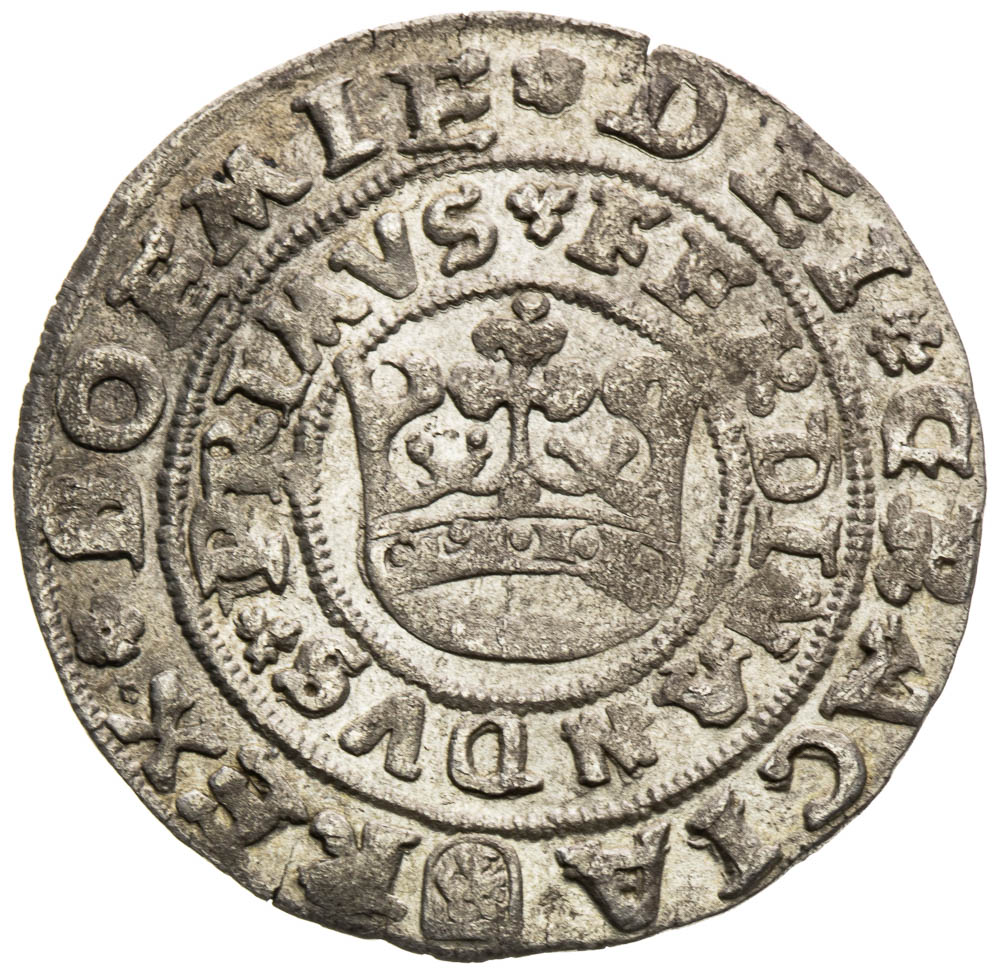 Prague Groschen 1539 - front