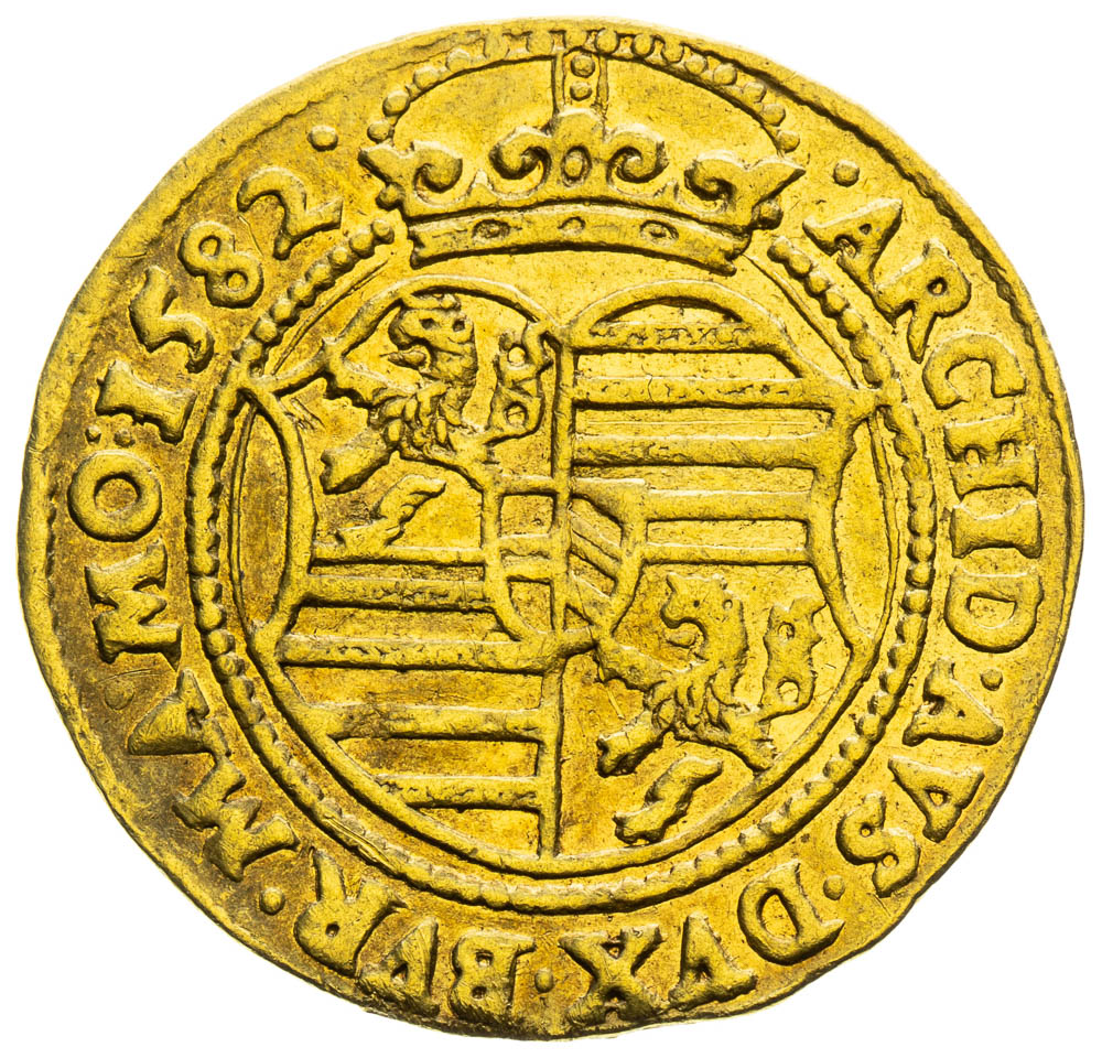 Ducat 1582 - back