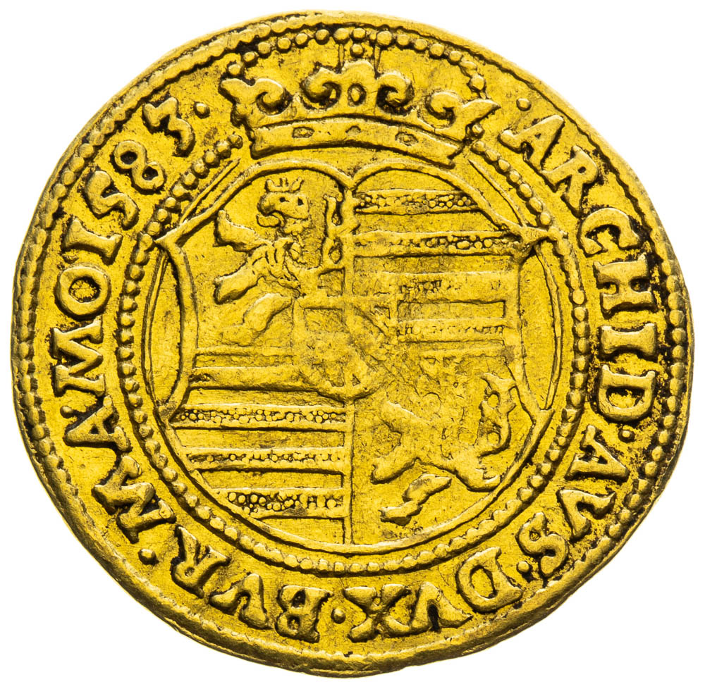 Ducat 1583 - back