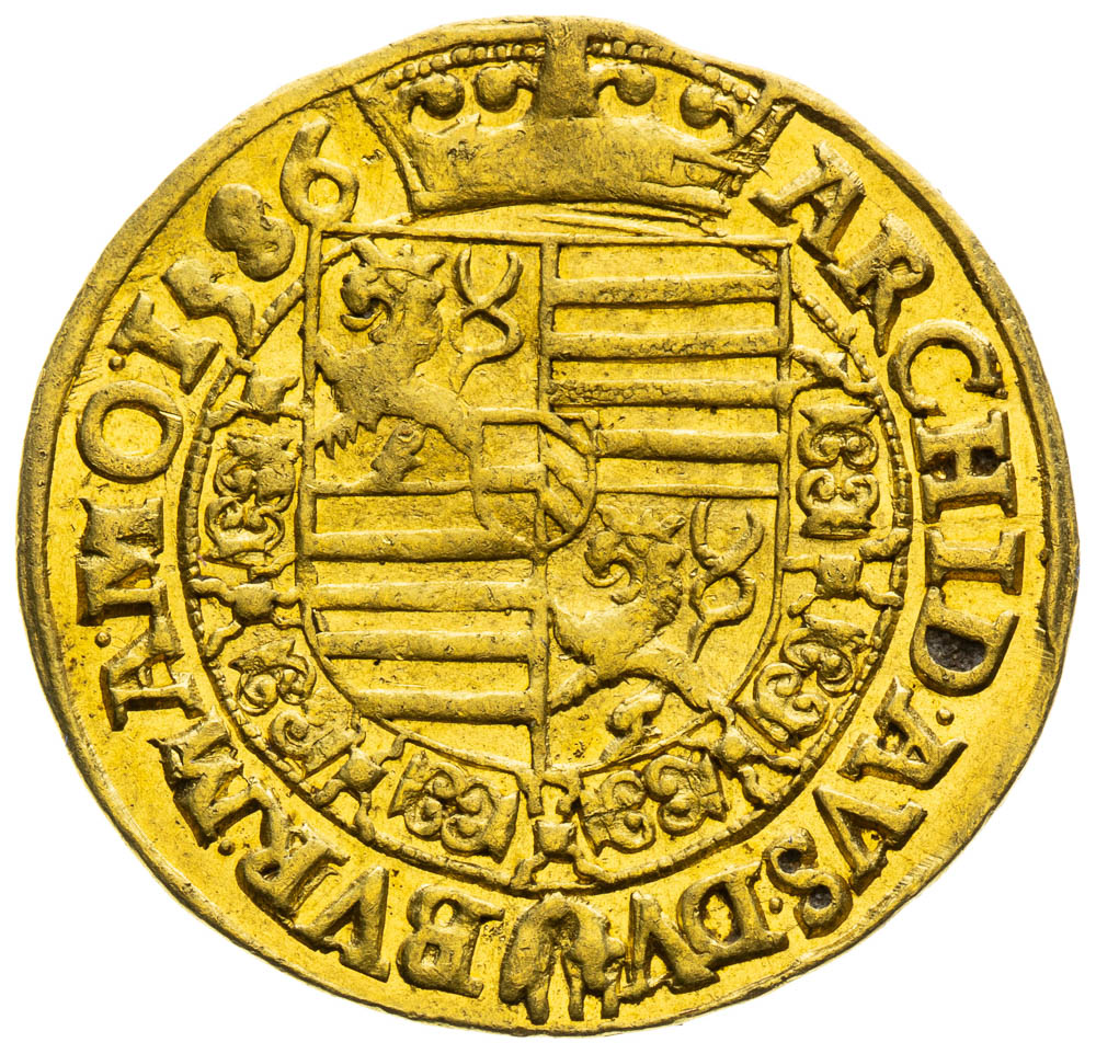 Ducat 1586 - back
