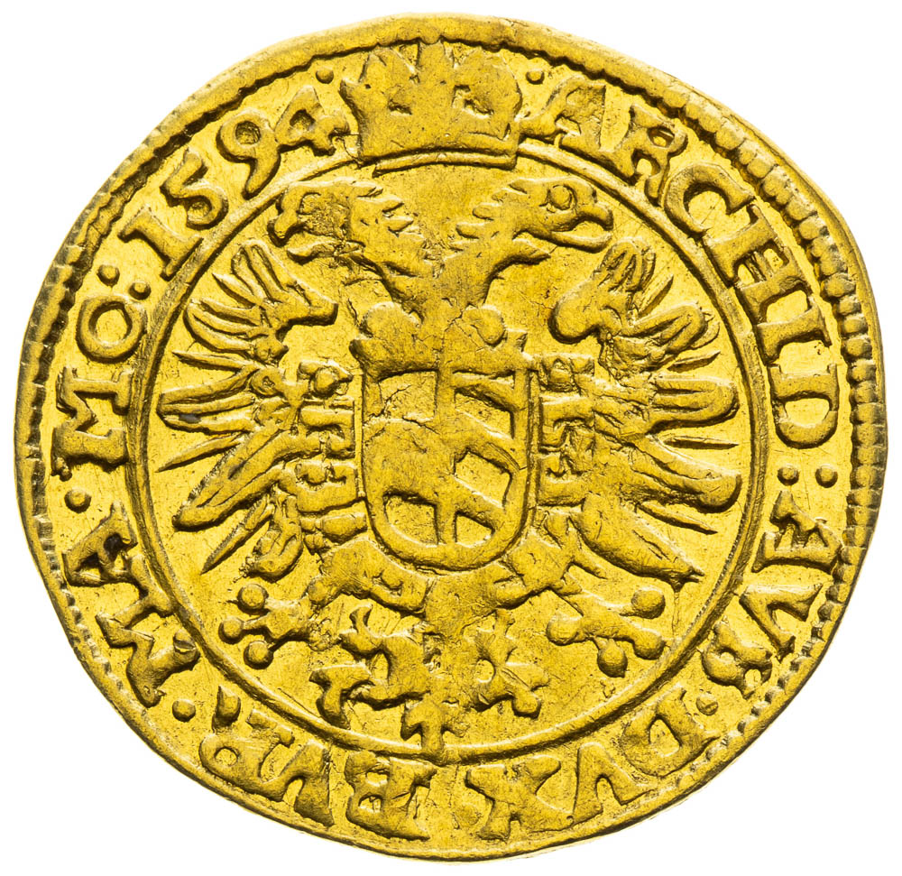 Ducat 1594 - back