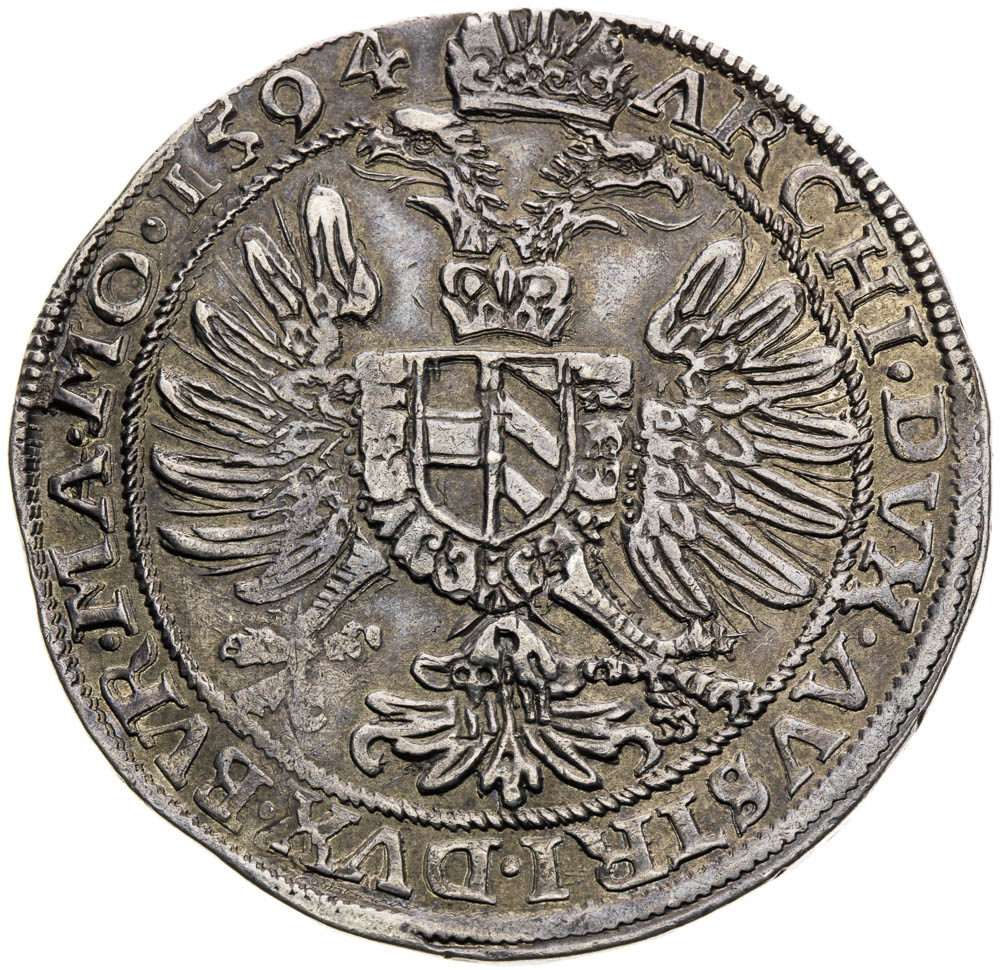 Thaler 1594 - back