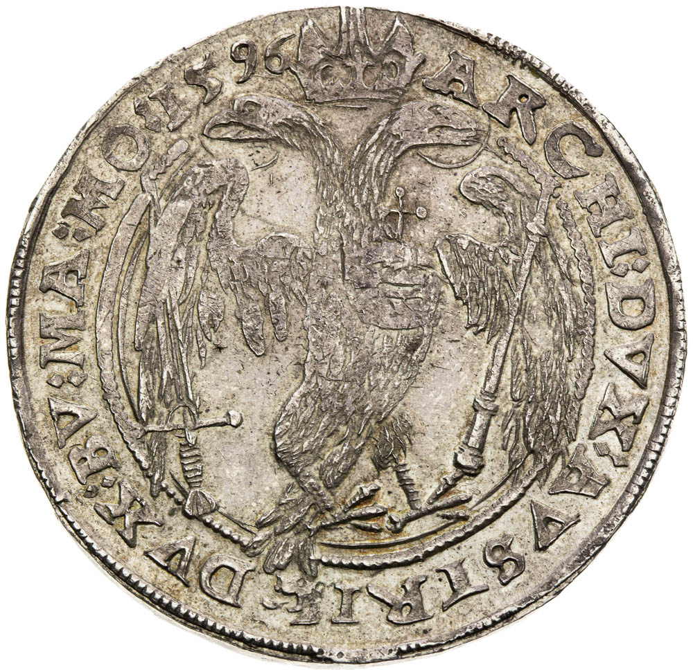 Thaler 1596 - back