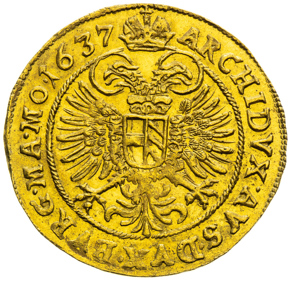 2 Ducats 1637 - back