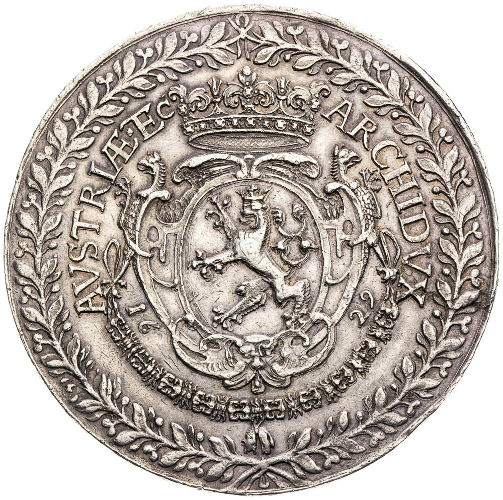 Stříbrná medaile 1629 (3 Tolar) - revers