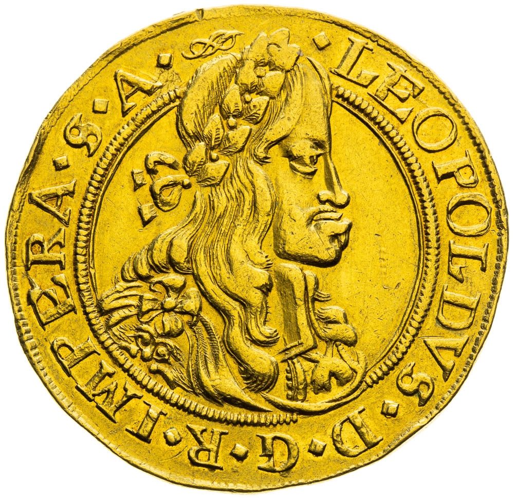 5 Dukát 1676 - avers