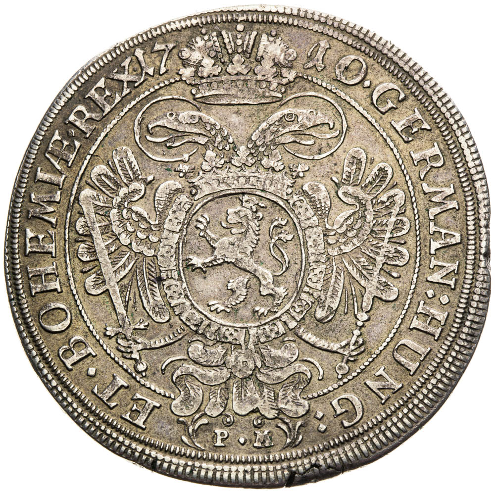 Thaler 1710 - back