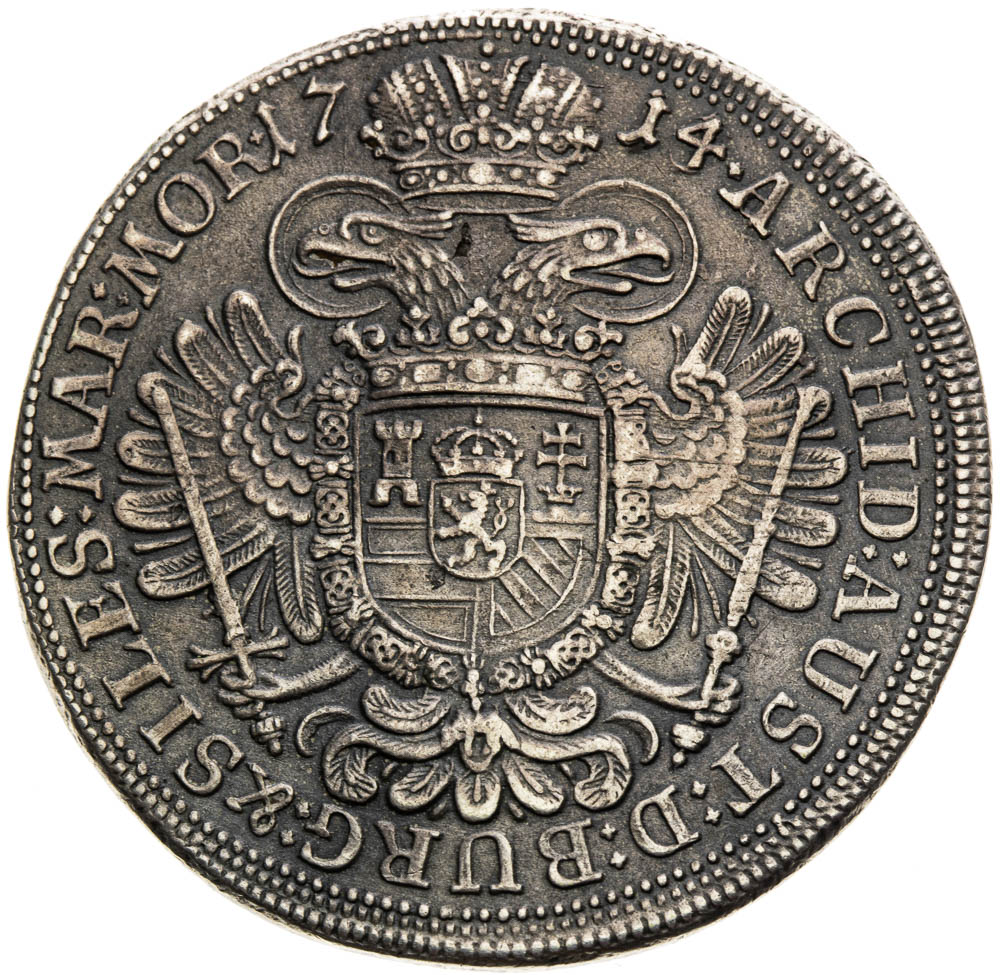 Thaler 1714 - back