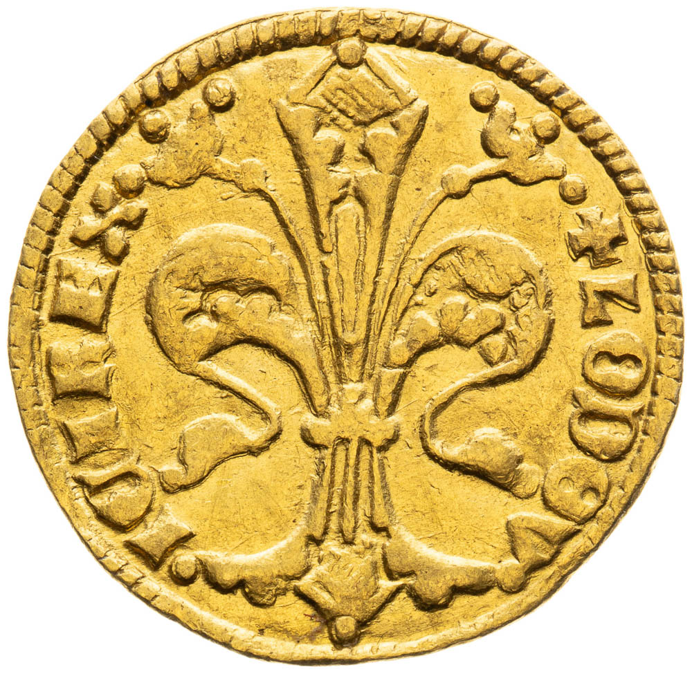 Dukát (1342-1353) - averz