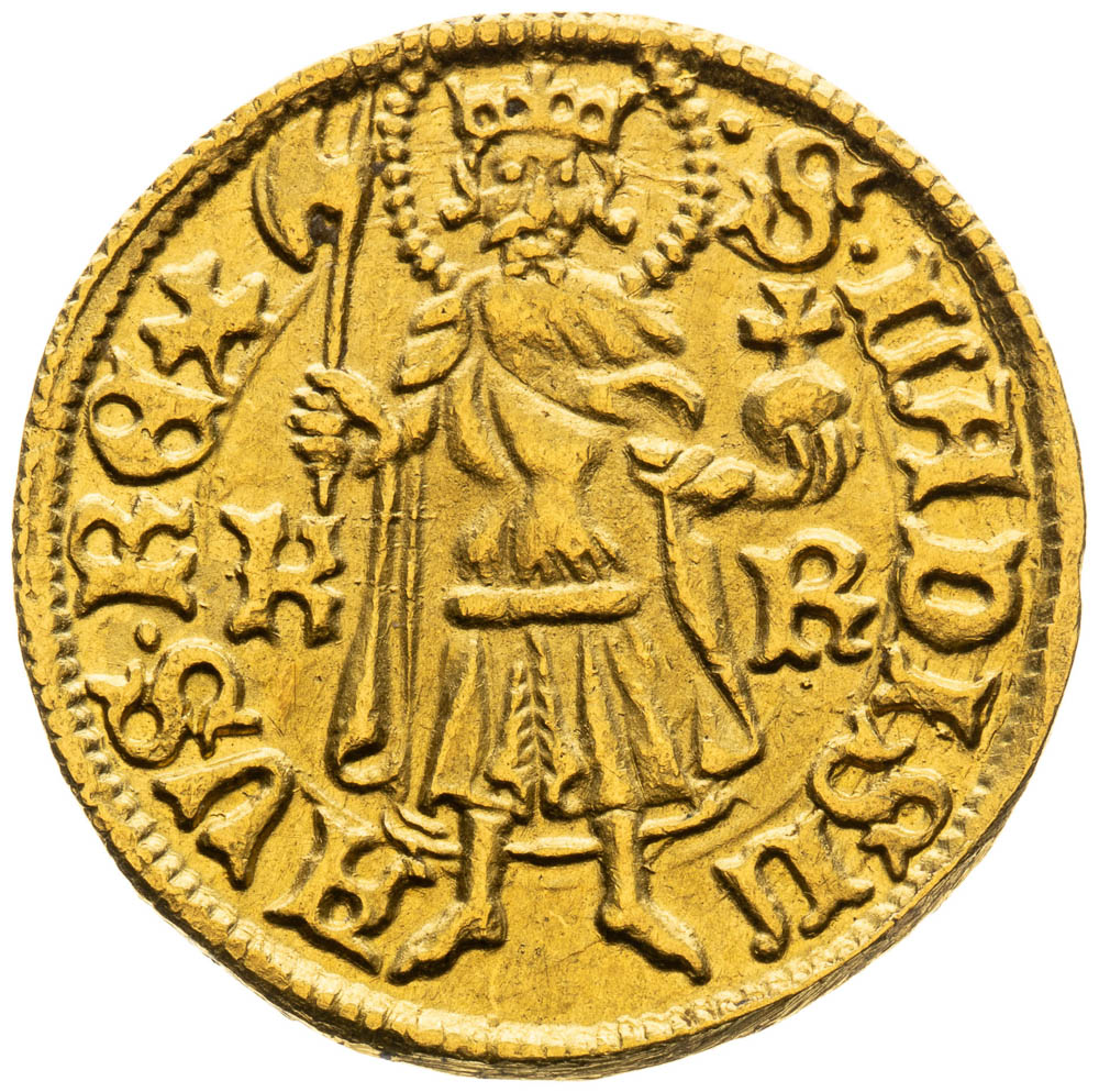 Goldgulden (1455) - back