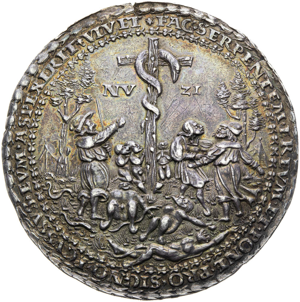 Silver medal (1530) - front