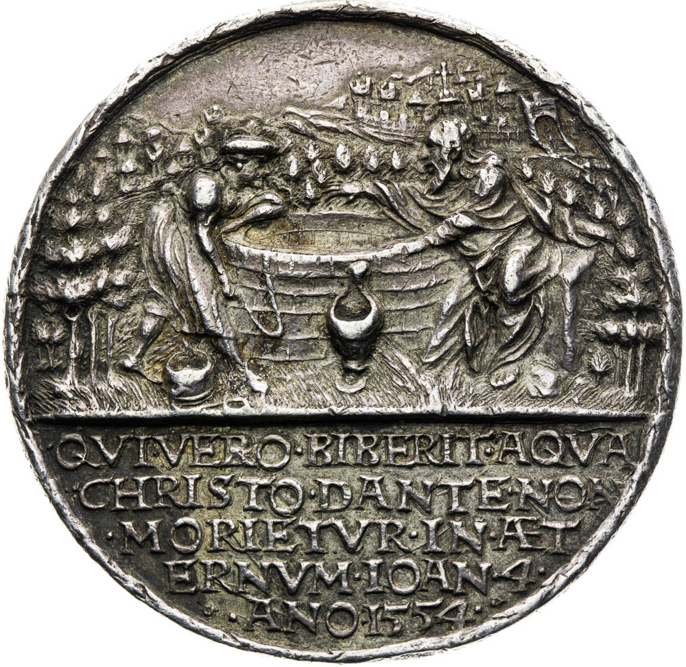 Medal 1554 - back