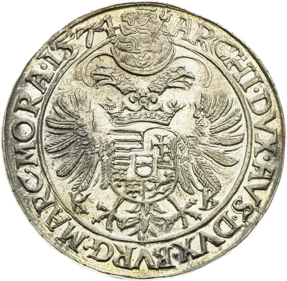 Thaler 1574 - back