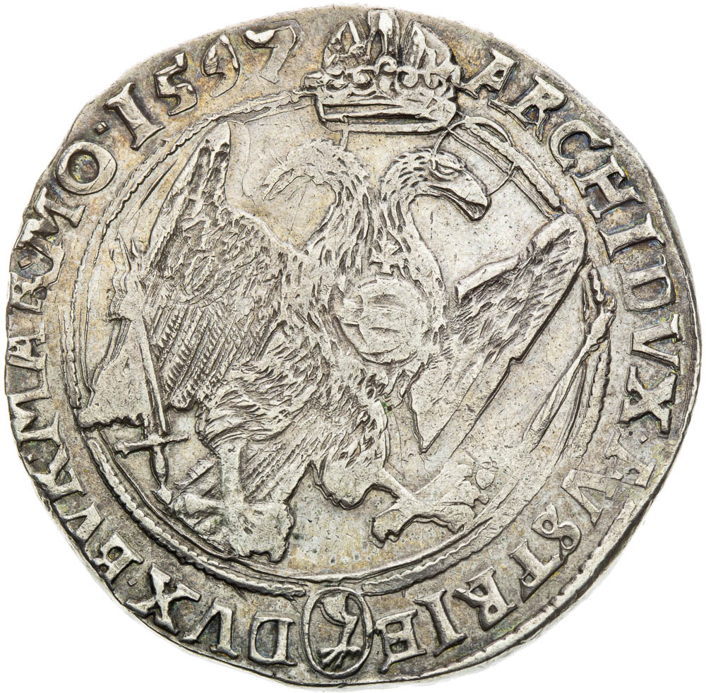 Thaler 1597 - back