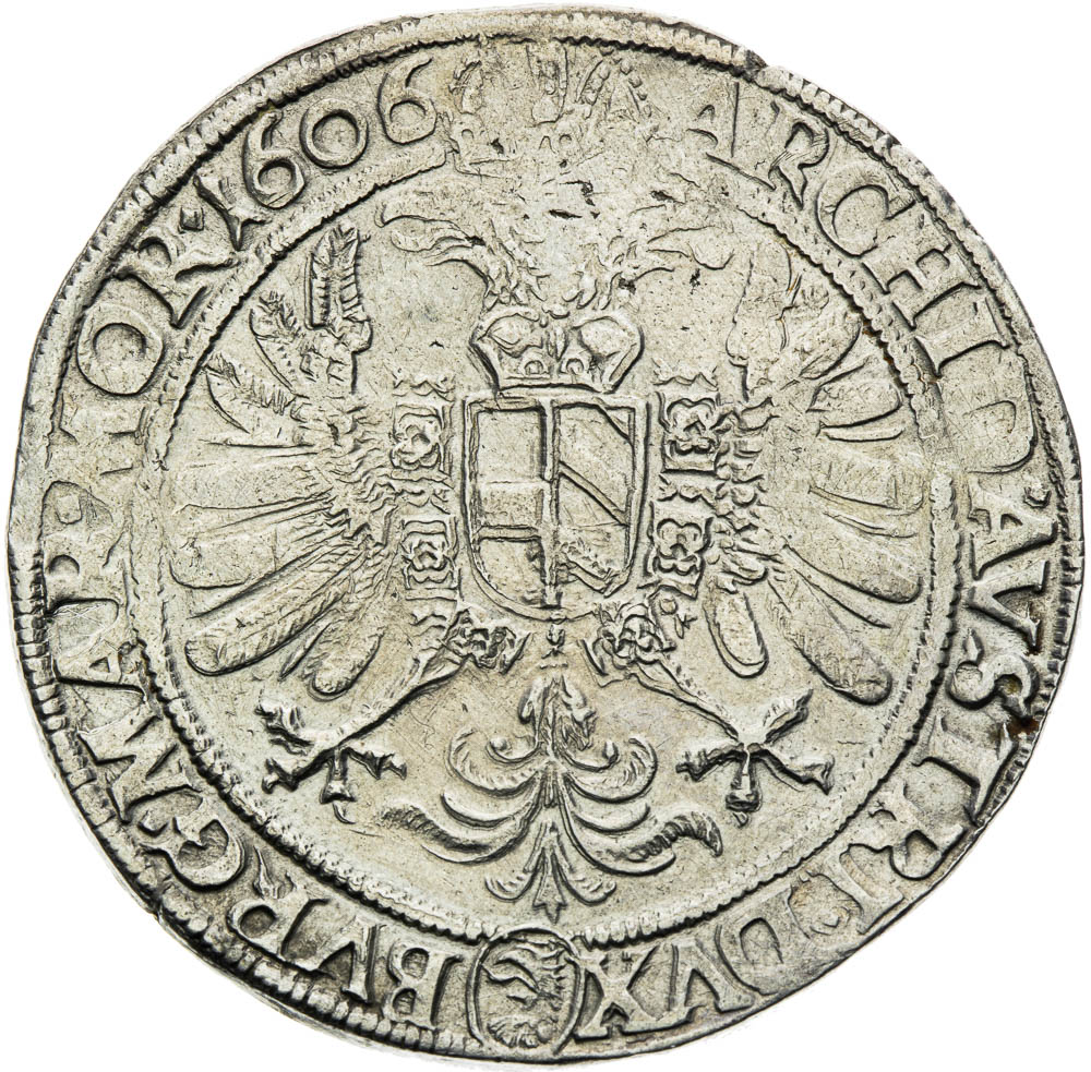 Thaler 1606 - back