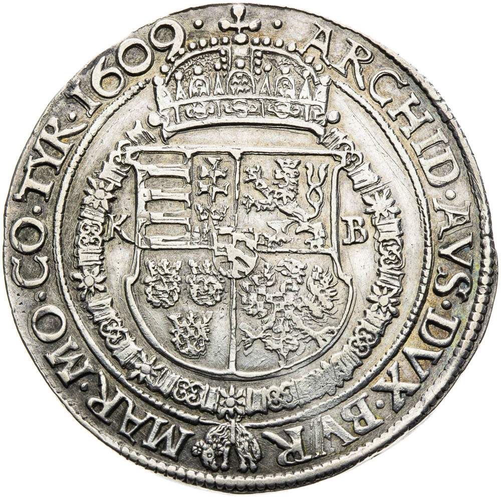 Thaler 1609 - back