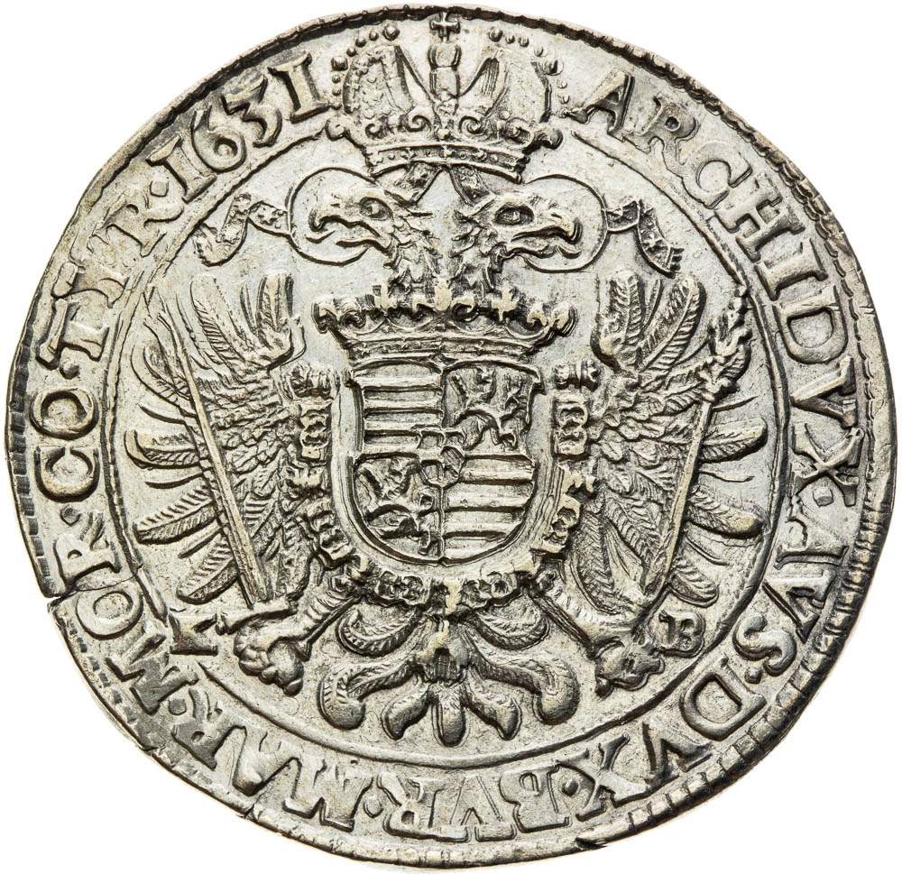 Thaler 1631 - back