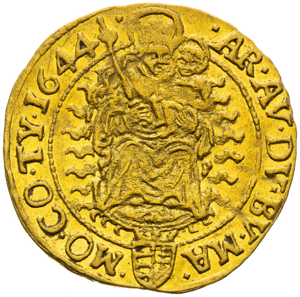 Dukát 1644 - reverz