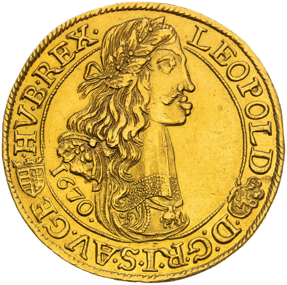 5 Ducats 1670 - front