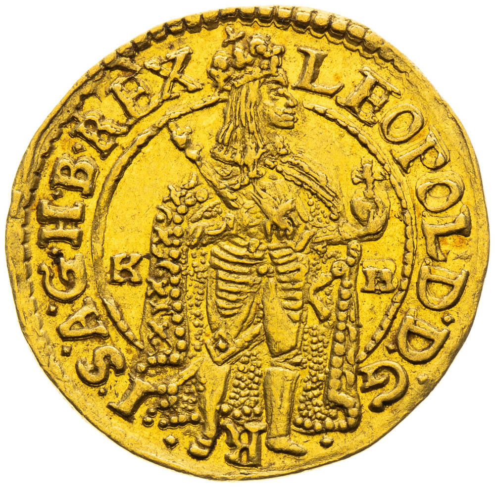 Ducat 1677 - front