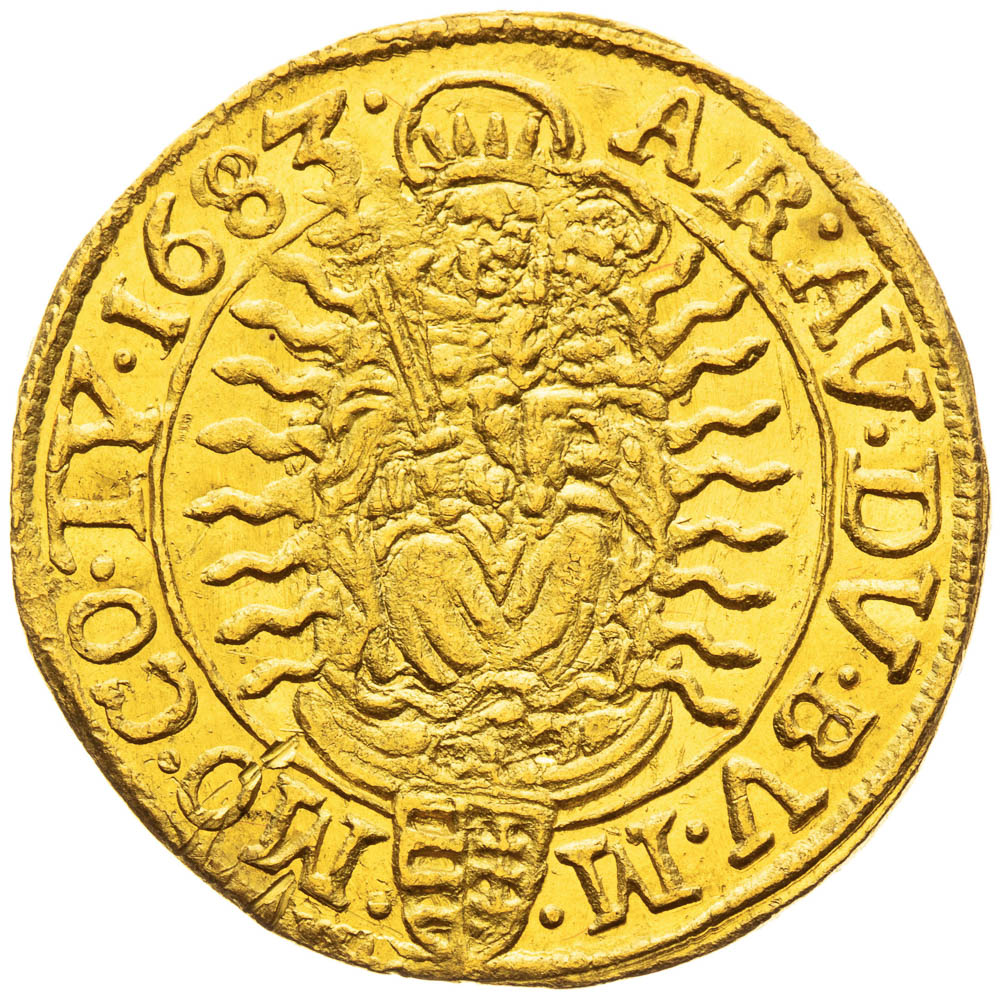 Ducat 1683 - back