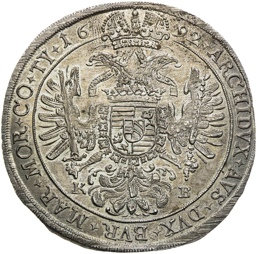Thaler 1692 - back