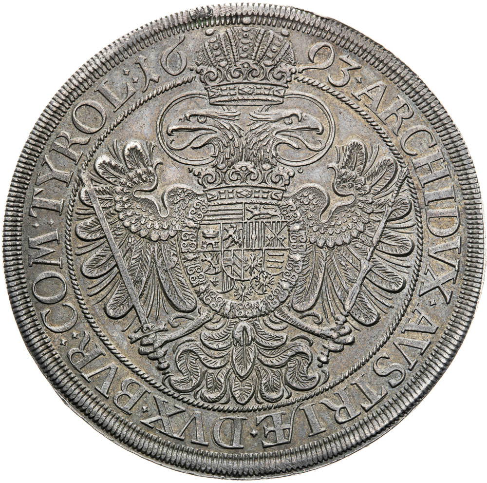 Thaler 1693 - back