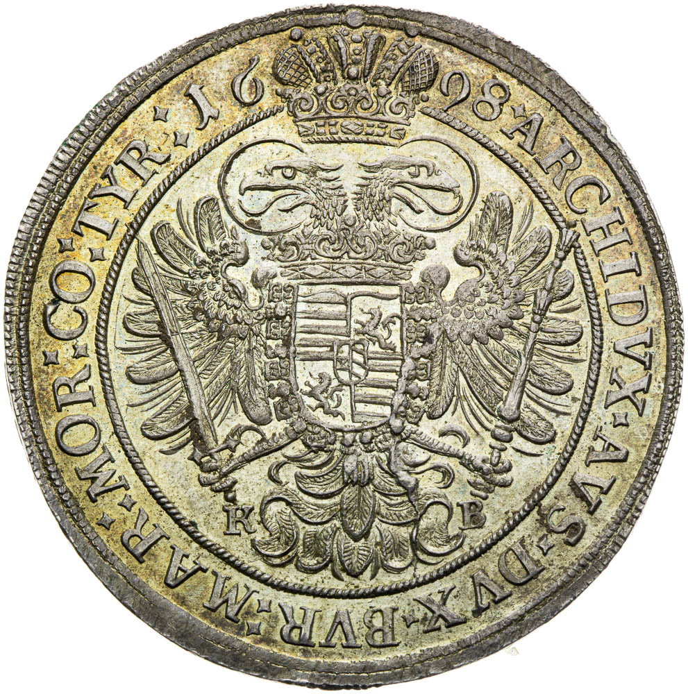 Thaler 1698 - back