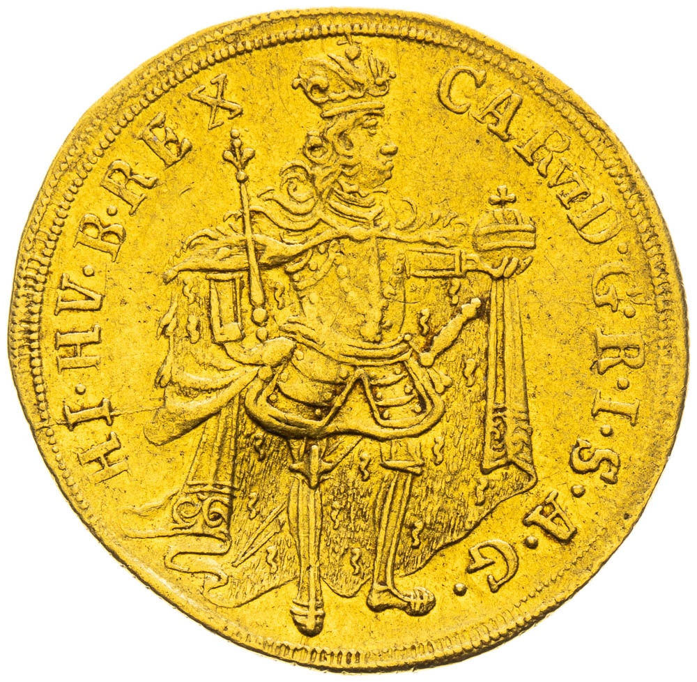 Ducat 1731 - front