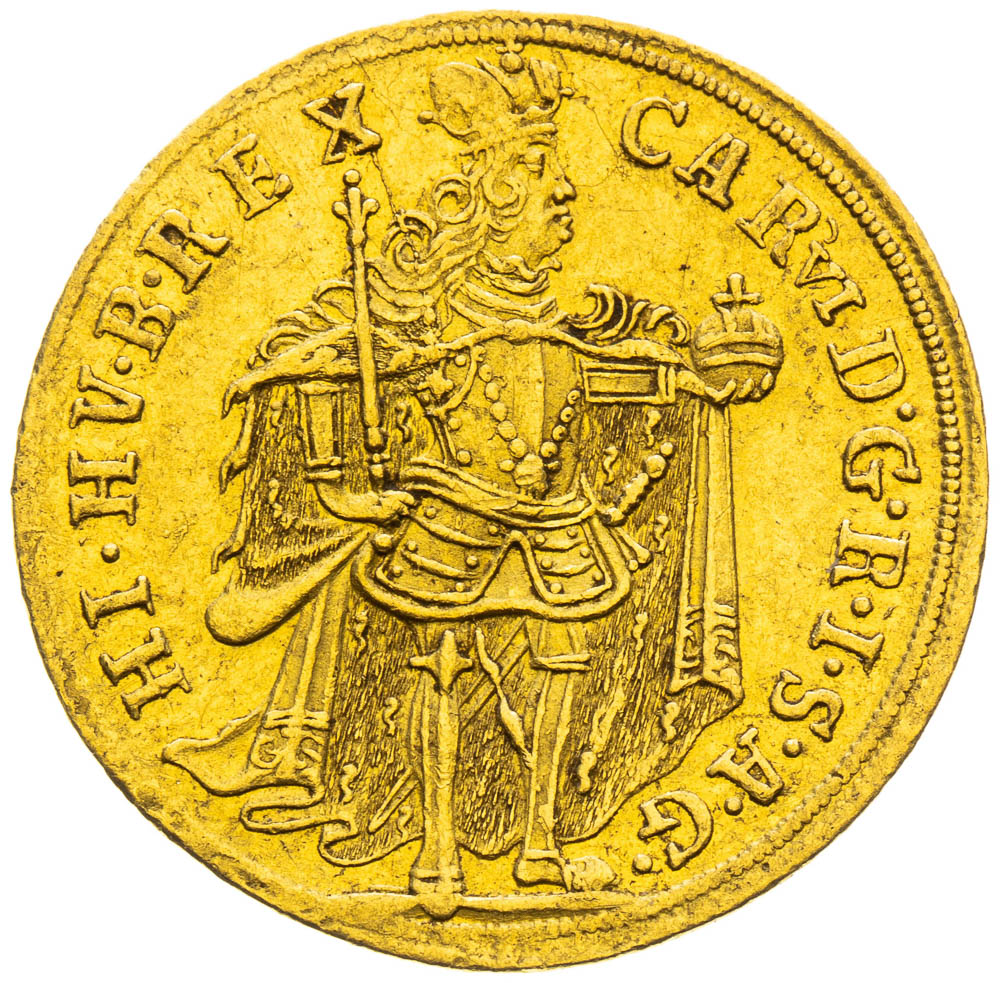 Ducat 1736 - front