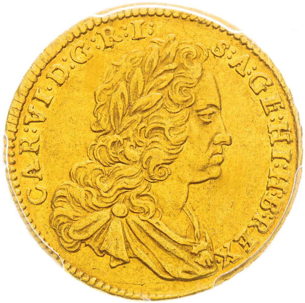 Ducat 1740 - front