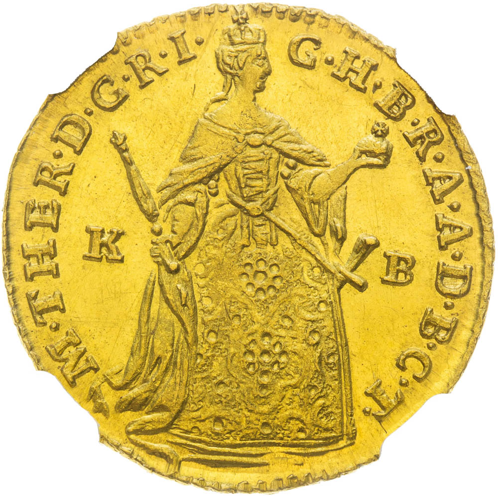 Ducat 1751 - front