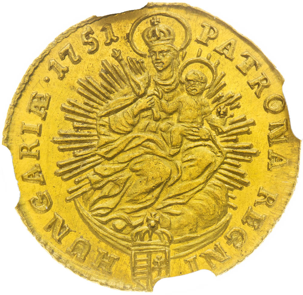 Ducat 1751 - back