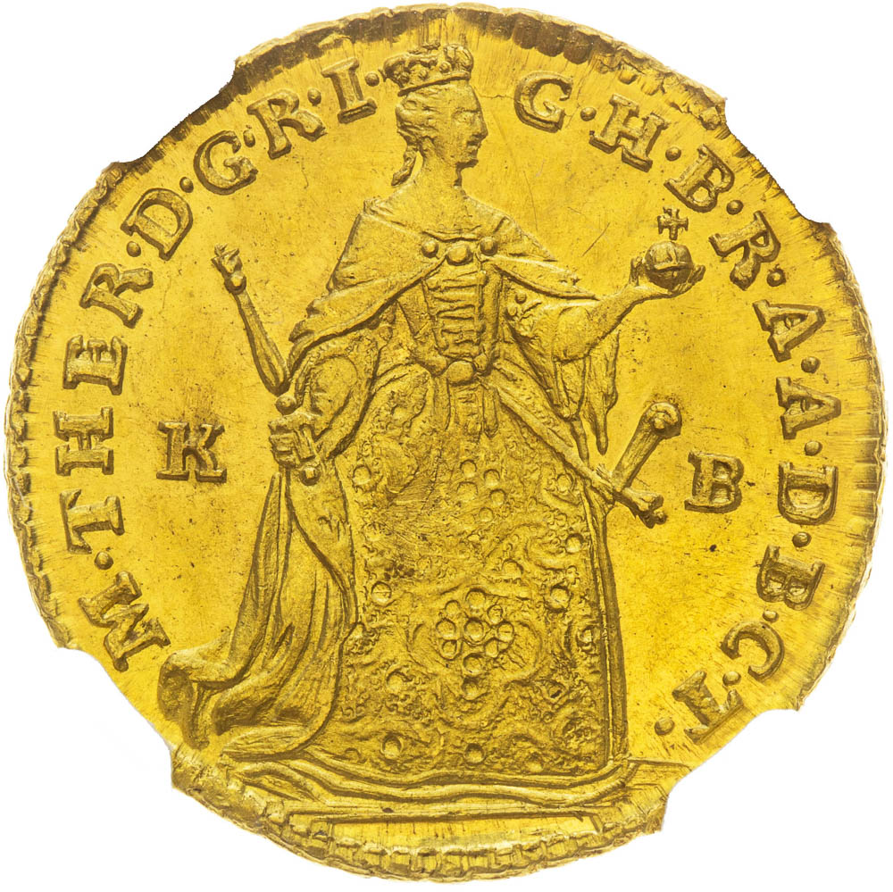 Ducat 1752 - front
