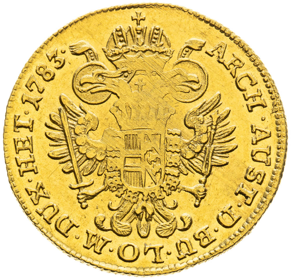 Ducat 1783 - back