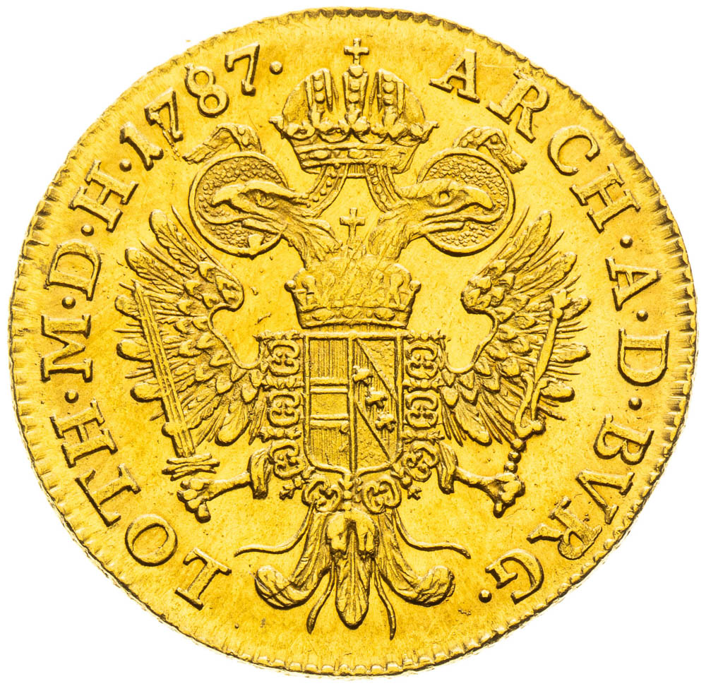 Ducat 1787 - back