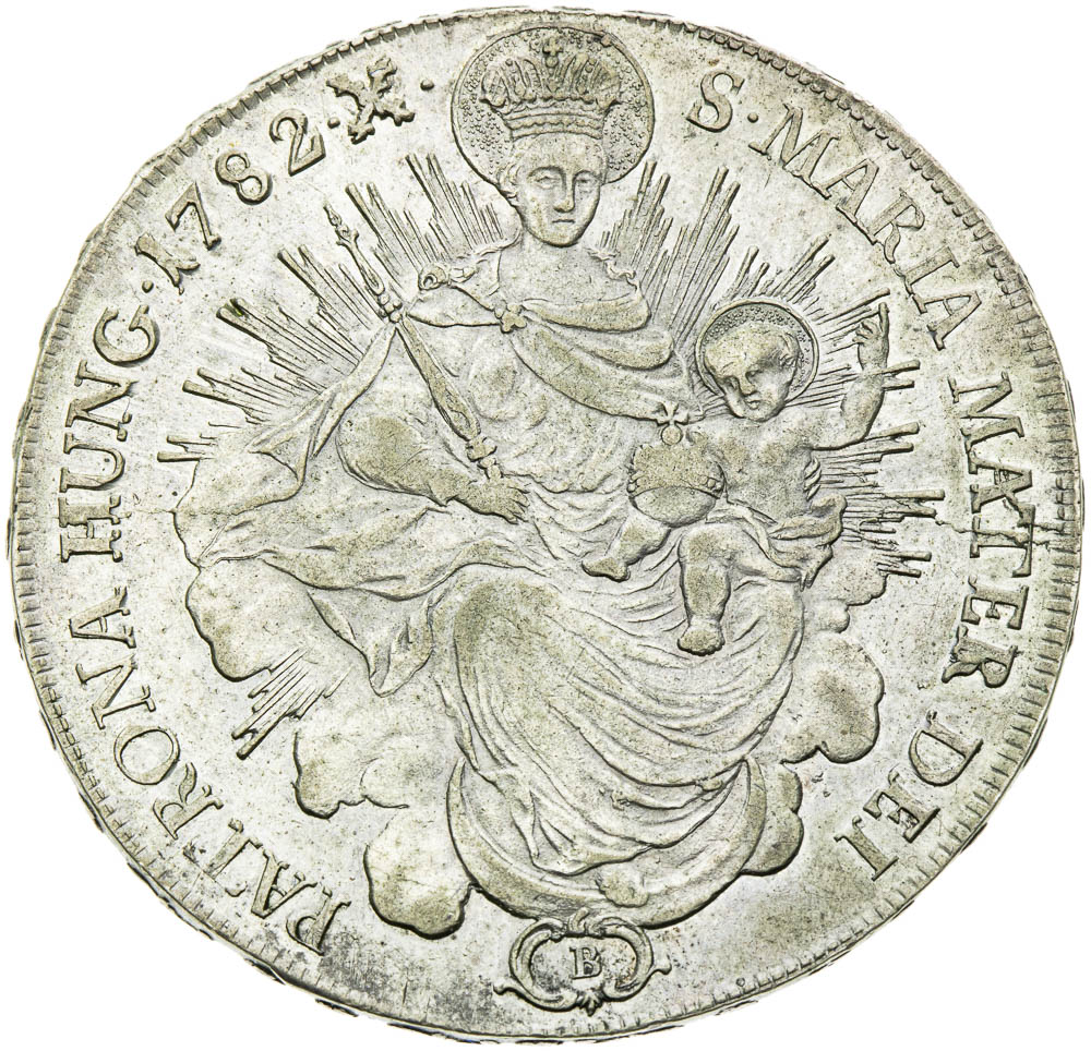 Thaler 1782 - back