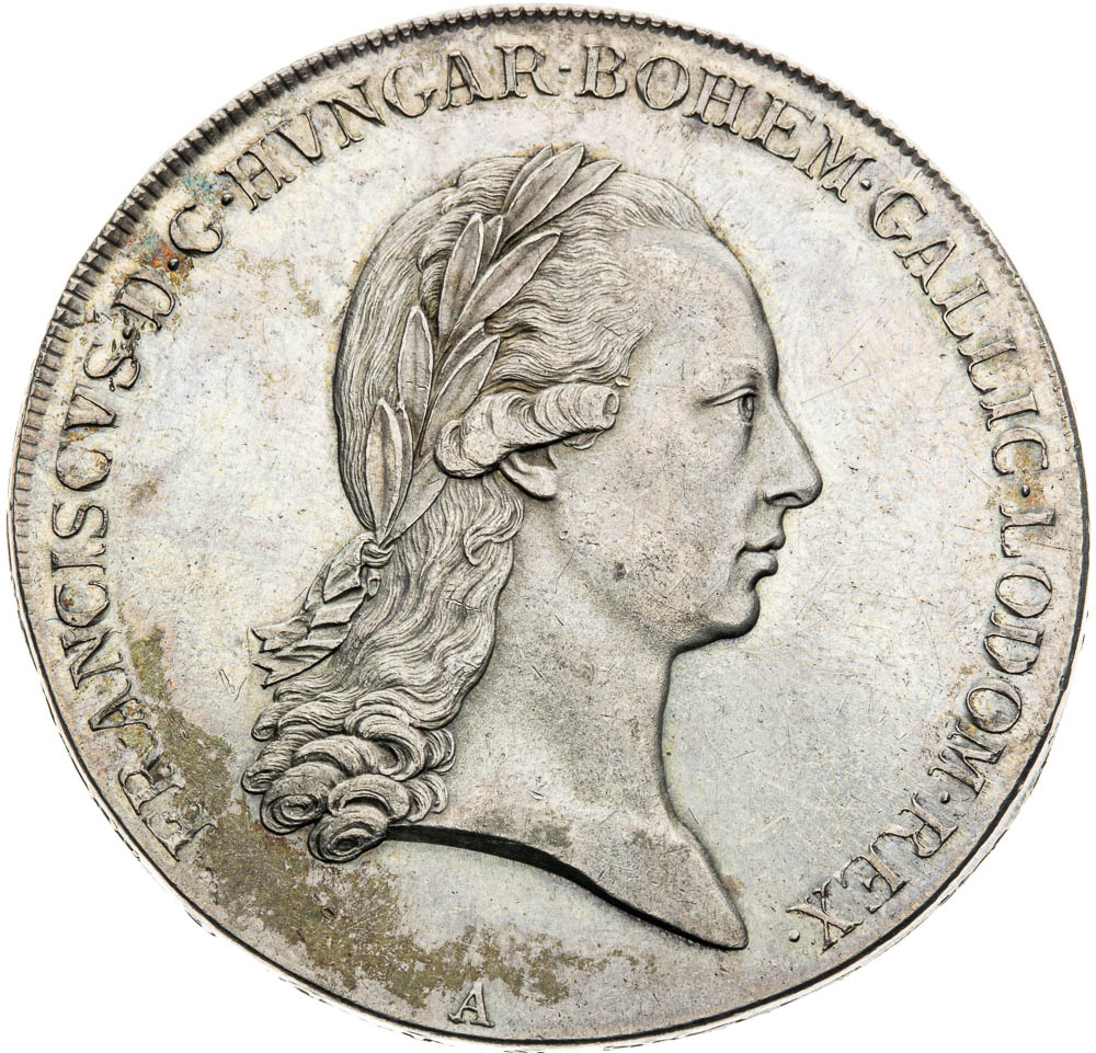 Thaler 1792 - front
