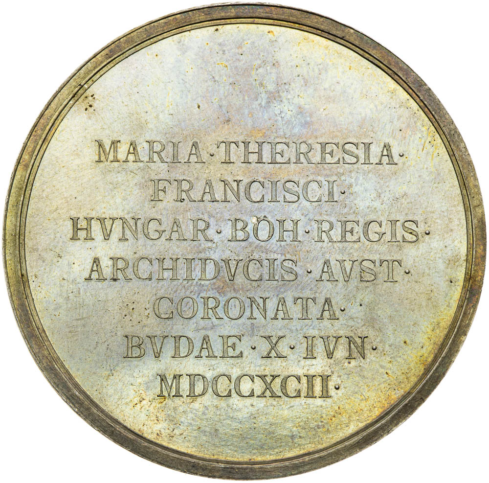 Silver medal 1792 - front