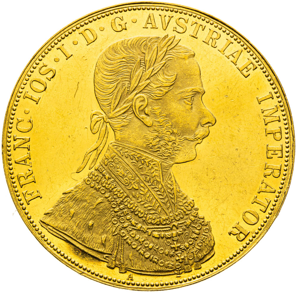 4 Ducats 1870 - front