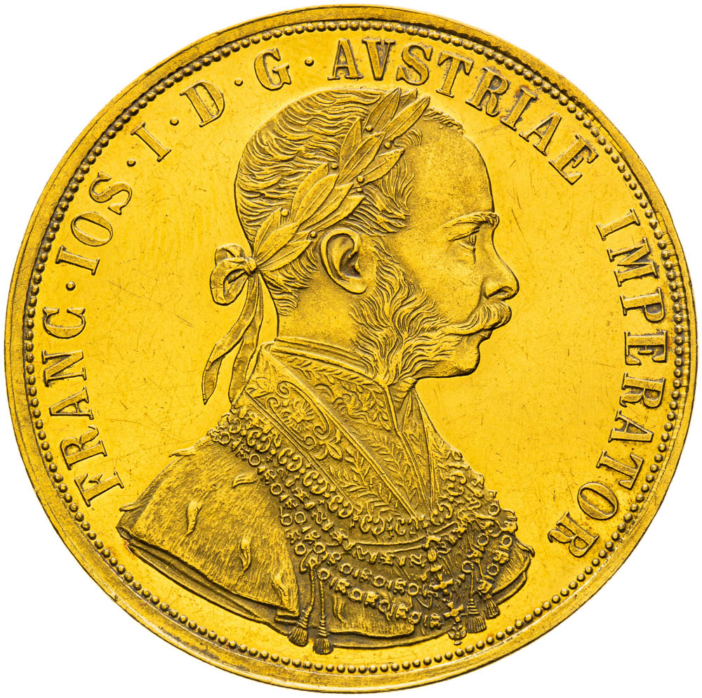 4 Ducats 1881 - front