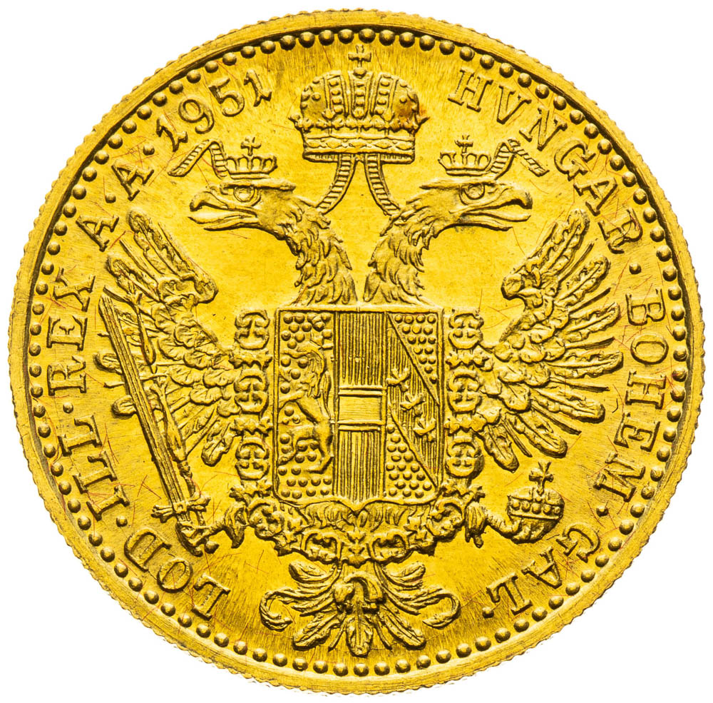 Ducat 1951 (1915) - back
