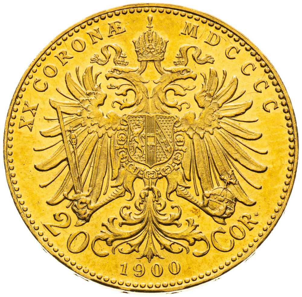 20 Corona 1900 - back